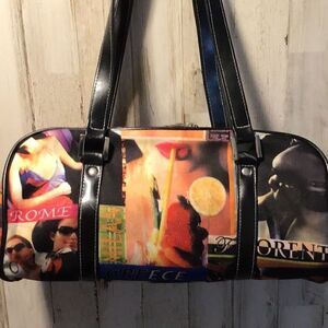 Traveling to Europe picture handbag